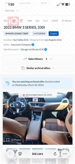 بي ام دبليو الفئة 3